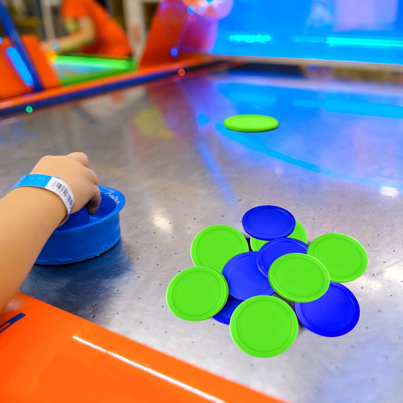 Coopay 12 Pieces Home Air Hockey Pucks 2.5 Inches Heavy