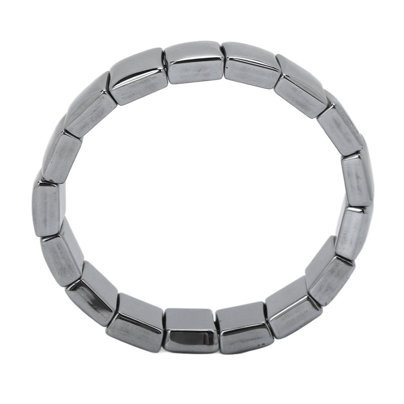 Terahertz Bracelet Rectangle Beads Enhance Physical Fitness Terahertz Healing Stone