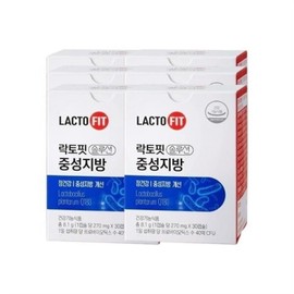 Chong Kun Dang Health Lacto Fit Solution Neutral Fat 30 Capsules 6 Boxes / 종근당건강 락토핏 솔루션 중성지방 30캡슐 6박스