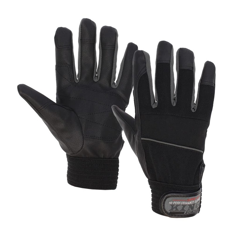 Otafuku Glove Synthetic Leather Gloves PU-KING [Synthetic Leather Upper: Polyester]