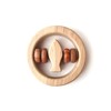 BEACENOV Montessori Wooden Rattle Toys for Infant Baby Boys Girls
