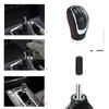 Lunsom Gear Shift Shifter Knobs, 6 Speed Leather Shift Knob