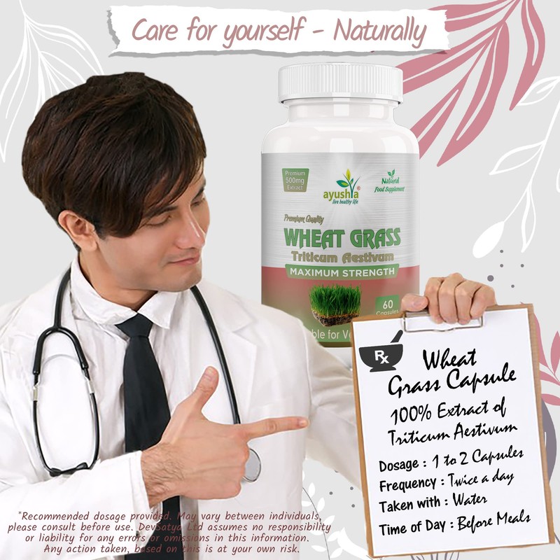 Wheat Grass Capsule