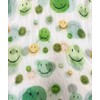 Jeamis Smiley Silk Loop Colour Gradient Spring Round Scarf Unisex
