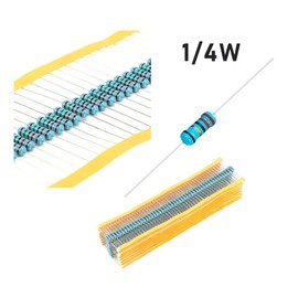 Jiefafa 30k 1/4W, 30k 1/4W, 30k ohm, 30k 1/4W, 30kresistor, 30k ohm resistor, 30k ohm Metal resistor, 30k Metal Film resistors 1/4w(0.25w) 1% tolerance 0.01 MF Metal Film Fixed Resistor 300 pcs