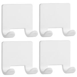 VANZAVANZU Soporte de Maquinilla de Afeitar para Pared de Ducha, Ganchos Adhesivos para Colgar, Ganchos de Ducha de Silicona Impermeables para Baño, Soporte para Cepillo de Pelo para Toalla (Paquete