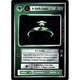 Decipher Star Trek CCG 1E MM Mirror Mirror Battle Cruiser 129C