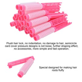 20 Pieces Hair Perm Rods, Perm Hair Rollers, Fluffy Perm Rod, Curler, Household Salon Hairdressing Tool Set (01)