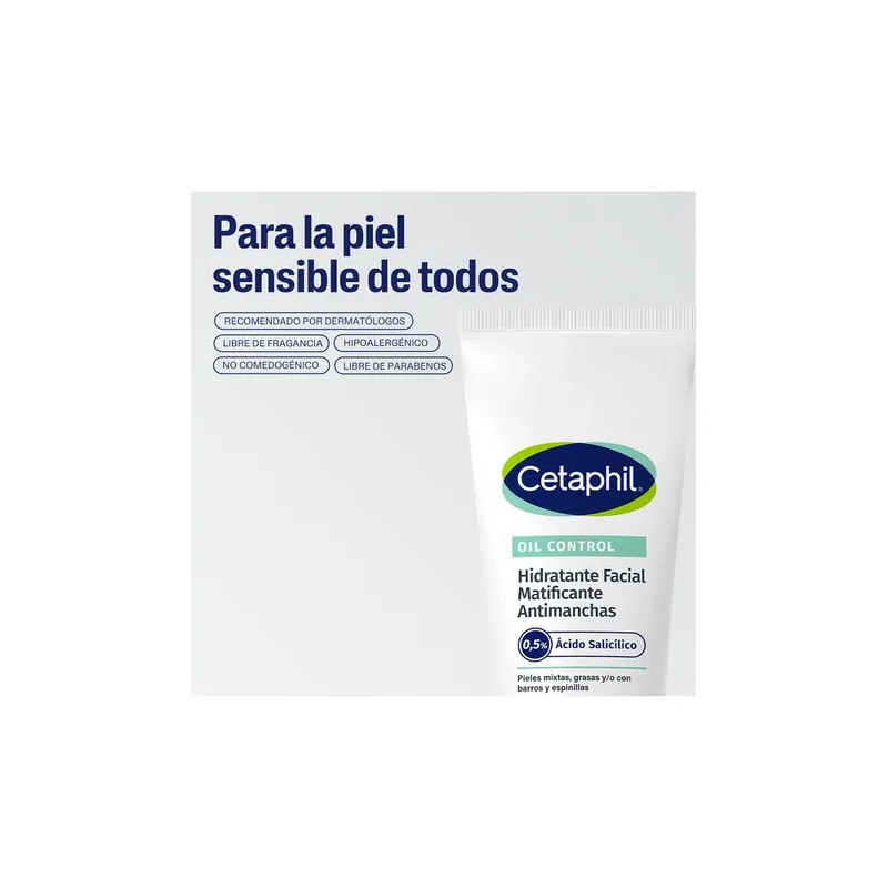 Cetaphil Oil Control Hidratante Facial Antimanchas 100ml Acneica Danoche