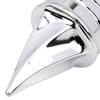 YDLMT 2 Pcs Left & Right Chrome Spike Twisted Front