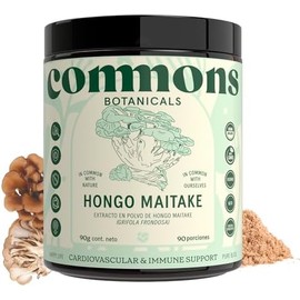 COMMONS Hongos Adaptógenos Hongo Maitake Suplemento Alimenticio En Polvo
