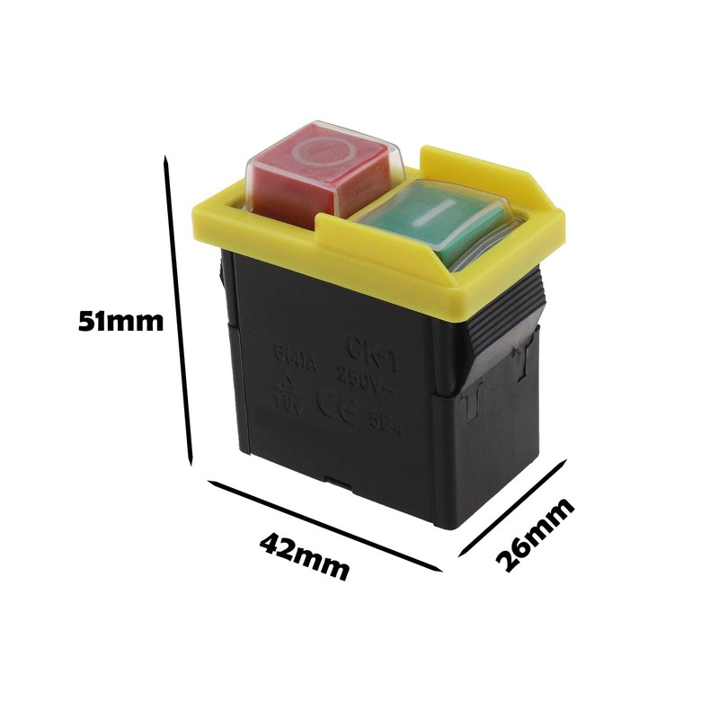 SING F LTD Solenoid Start Switch CK1 KJD6 6A 250V