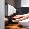 Sichler Haushaltsgeräte Hand Dryer: Automatic Electric Hand Dryer Wall Mounted