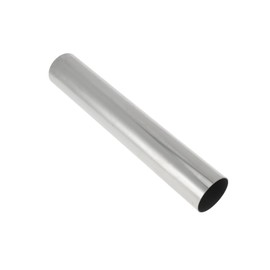 Motoforti 2" OD 300mm/11.8inch Length Straight Exhaust Pipe Tube T316 Stainless Steel Car Tubing Piping Surface Polishing Silver Tone