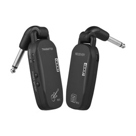 2.4G Wireless System Professional Wireless Guitar Bass Transmitter Receiver System Reable Portable Audio TX & RX for Electric Guitar Bass
