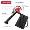 LawnMaster Red Edition BV1210E 1201 Electric Blower Vacuum Mulcher 12