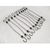 Bungee Cords X10 8MM X 600MM (Elastic Shock Hooks Tie