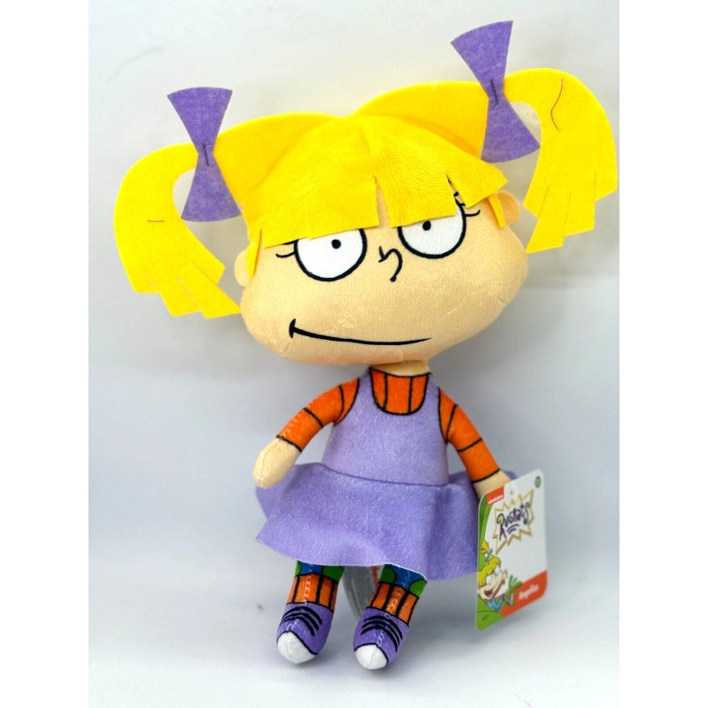 Nickelodeon Classic Rugrats Angelica Cuddly Plush 8.5in NWT