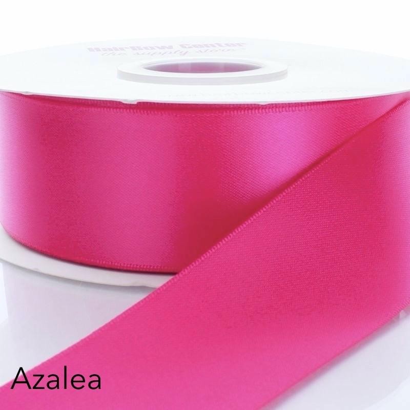 Satin Ribbon 50 yards Single Face Ribbon 1.5”:_Wine