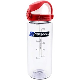 Nalgene Atlantis Bottle, Unisex, 078913, Transparent-red, Uni