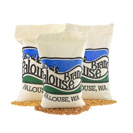 Hard White Wheat • Soft White Wheat • Hard Red Spring Wheat • Non-GMO Project Verified • 9 LBS • 100% Non-Irradiated • Certified Kosher Parve • Field Traced • Cotton Bag • (3 Pound, Pack of 3)