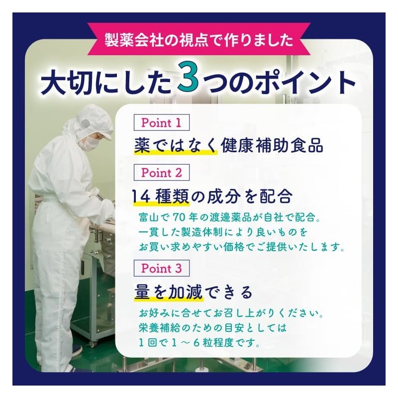 Watanabe Pharmaceutical Magnesium Oxide Supplement, Made in Japan, Complement, Abdomen,