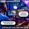 Abel Gaming Live Video Streaming Kit (Deluxe)-for Video Call, Gaming,