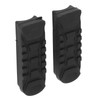 2pcs Motorcycle Front Footpeg Cover Enlarger Rubber Sleeve Fit for