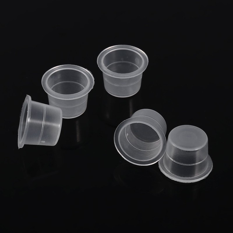 Tattoo Paint Cups, Pack of 100 Tattoo Pigment Pots Tattoo