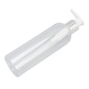 Clear Plastic Pump Bottle Dispenser Empty Refillable Massage Oil Bottle