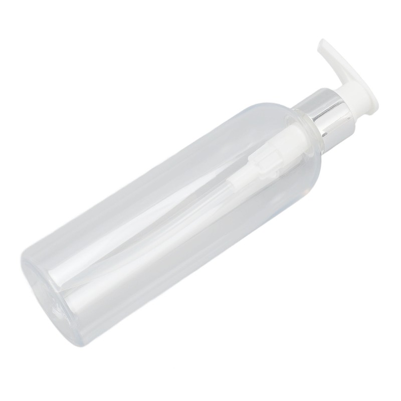 Clear Plastic Pump Bottle Dispenser Empty Refillable Massage Oil Bottle