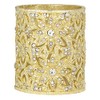 Olivia Riegel Crystal Windsor Tea Light Holder, Gold