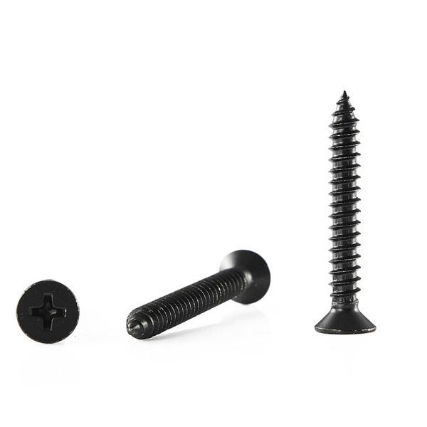 GOHODOMINO #6 x 1 Wood Screw 100Pcs, Stainless Steel 304