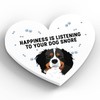 Global Designs Bernese Mountain Dog Happiness Is Your Dog Snoring