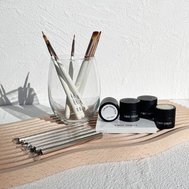 First Street Pulse Art Class Nail Brush Whole Gel Palette Set / 퍼스트스트릿 펄스 아트클래스 네일브러쉬 통젤 팔레트 세트