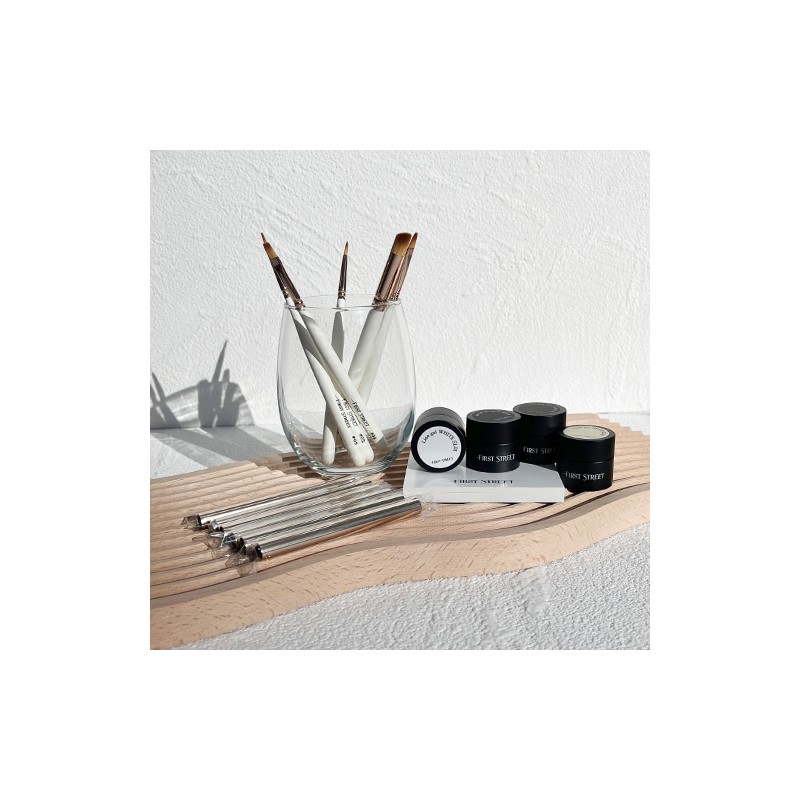First Street Pulse Art Class Nail Brush Whole Gel Palette