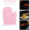 Oven Mitts for Kids Christmas Kitchen Gloves Baking Tool Microwave