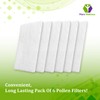 Mars Wellness CPAP Filters Compatible w/Resvent iBreeze(12 Pack) - Disposable