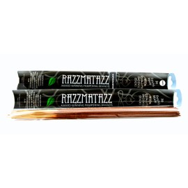 RAZZMATAZZ A BRAND OF - PERFECT PILLOW LTD - 30 SANDALWOOD U.K MADE INCENSE STICKS IN BRILLIANT GIFT BOX,SIZE 13"