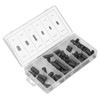 80Pcs Vacuum Cap Assortment Kit - Vacuum Hat Plug Assortment