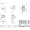 DIYhz Momentary Push Button Switch, 1A 250VAC SPST Mini Pushbutton