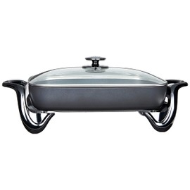 Presto 06852 16-Inch Electric Skillet with Glass Cover