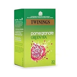 Twinings Green Tea & Pomegranate 20bag x 3 (Pack of 3)