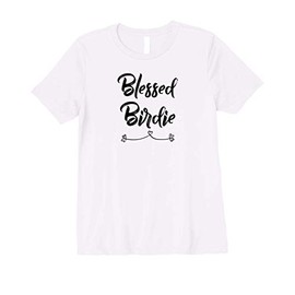 Womens Blessed Birdie Gift Premium T-Shirt