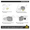 Motorcycle Tank Bag Adapter Base with Strong Magnetic-XM10404