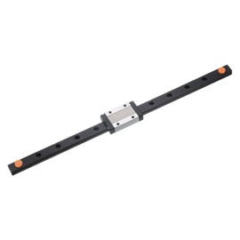 uxcell MGN12 300mm Linear Guide Rail with MGN12H Sliding Carriage Block Bearing Steel and Plastic Mini MGN12 Linear Guide for DIY 3D Printers and CNC Machine