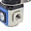 Air Compressor Regulator Aluminum Alloy Pressure Regulating Valve with Gauge