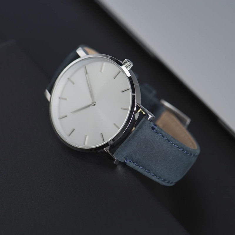 [BRISMASSI ESETTI] Watch Band Quick Release Genuine Leather Watch Band