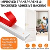 19.7FT Silicone Weather Stripping D Shaped Self Adhesive Door Seal