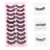 Healeved 10 Pairs Lashes False Lashes Natural Look Lash Clusters